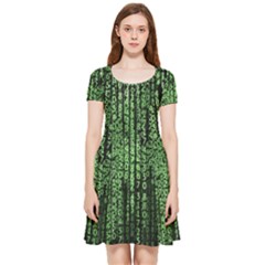 Matrix Inside Out Cap Sleeve Dress by nateshop