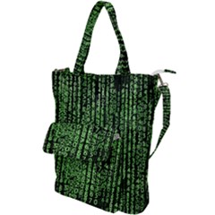 Matrix Shoulder Tote Bag by nateshop