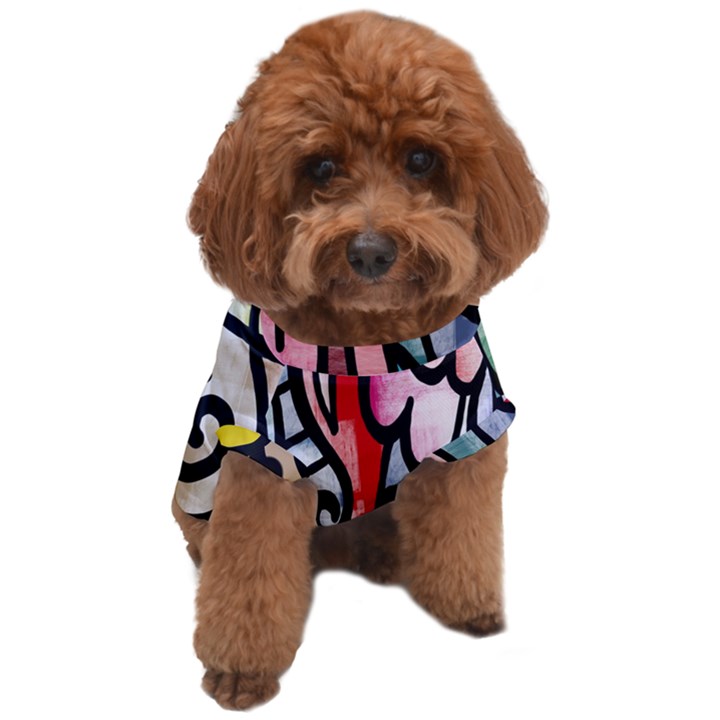 Modern-art Dog T-Shirt