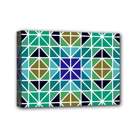 Mosaic Mini Canvas 7  X 5  (stretched) by nateshop