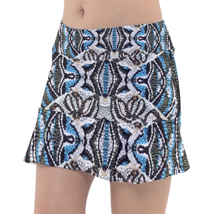 Embroidered symmetry Classic Tennis Skirt