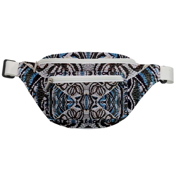 Embroidered symmetry Fanny Pack