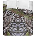 Liberty inspired embroidery IV Duvet Cover Double Side (California King Size) View1