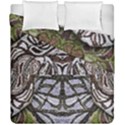 Liberty inspired embroidery IV Duvet Cover Double Side (California King Size) View2