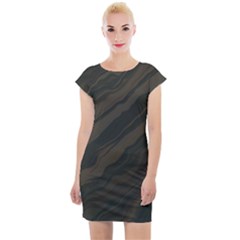 Illustration Background Abstract Wallpaper Pattern Cap Sleeve Bodycon Dress by Wegoenart