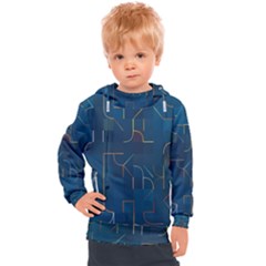 Abstract Art Artistic Celebration Kids  Hooded Pullover by Wegoenart