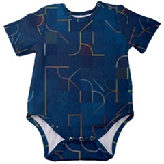 Abstract Art Artistic Celebration Baby Short Sleeve Onesie Bodysuit by Wegoenart