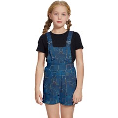 Abstract Art Artistic Celebration Kids  Short Overalls by Wegoenart