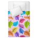 Pattern Illustration Background Abstract Leaves To Dye Duvet Cover Double Side (Single Size) View1