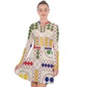 Ludo Game Long Sleeve Panel Dress View1