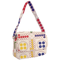 Ludo Game Courier Bag by Wegoenart