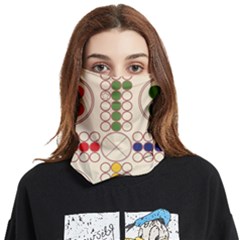 Ludo Game Face Covering Bandana (two Sides) by Wegoenart