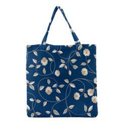 Illustration Pattern Abstract Wallpaper Design Grocery Tote Bag by Wegoenart