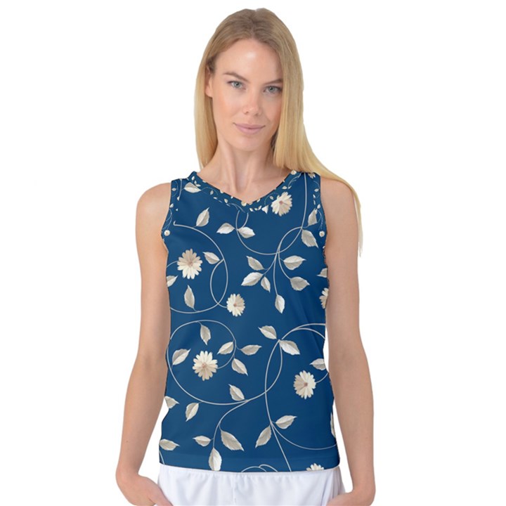 Illustration Pattern Abstract Wallpaper Design Women s Basketball Tank Top