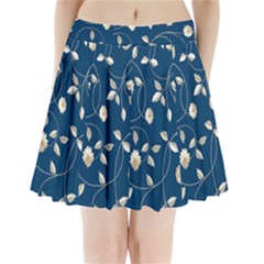 Illustration Pattern Abstract Wallpaper Design Pleated Mini Skirt by Wegoenart