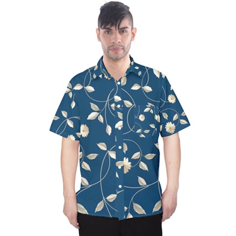 Illustration Pattern Abstract Wallpaper Design Men s Hawaii Shirt by Wegoenart