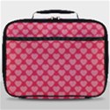 Valentine Lobe Hearts Background Seamless Tile Full Print Lunch Bag View1