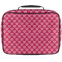 Valentine Lobe Hearts Background Seamless Tile Full Print Lunch Bag View2