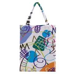 Abstract Pattern Classic Tote Bag by Wegoenart