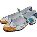 Abstract Pattern Women s Mary Jane Shoes View2