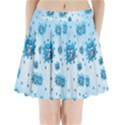 Illustration Virus Pattern Pleated Mini Skirt View1