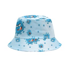 Illustration Virus Pattern Bucket Hat by Wegoenart