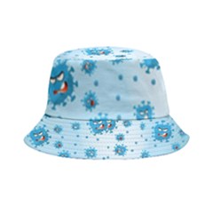 Illustration Virus Pattern Inside Out Bucket Hat by Wegoenart