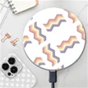 Illustration Abstract-art Diagonal Stripe Stripes Wireless Charger View1