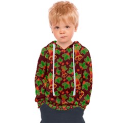 Illustration Christmas Xmas Pattern Kids  Overhead Hoodie by Wegoenart