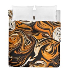 Illustration Abstract Pattern Modern Art Design Fantasy Surreal Duvet Cover Double Side (full/ Double Size) by Wegoenart