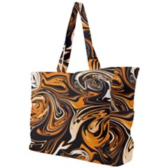 Illustration Abstract Pattern Modern Art Design Fantasy Surreal Simple Shoulder Bag by Wegoenart