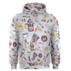 Coffee Coffeemania Caffeine Pattern Men s Core Hoodie by Wegoenart