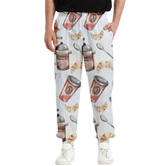 Coffee Coffeemania Caffeine Pattern Men s Elastic Waist Pants by Wegoenart