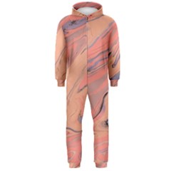 Illustration Background Light Abstract Texture Hooded Jumpsuit (men) by Wegoenart