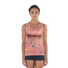 Illustration Background Light Abstract Texture Sport Tank Top  by Wegoenart