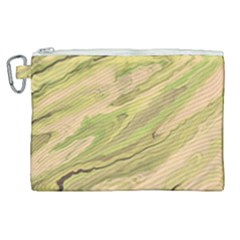 Green Pattern Texture Marble Canvas Cosmetic Bag (xl) by Wegoenart