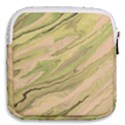 Green Pattern Texture Marble Mini Square Pouch View2