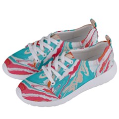 Stone Marble Texturw Pattern Women s Lightweight Sports Shoes by Wegoenart