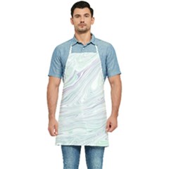 Illustration Marble Texture Marble Painting Kitchen Apron by Wegoenart