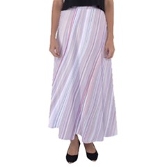 Illustration Marble Texture Marble Painting Stone Flared Maxi Skirt by Wegoenart