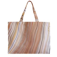 Marble Texture Marble Painting Zipper Mini Tote Bag by Wegoenart