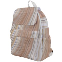 Marble Texture Marble Painting Top Flap Backpack