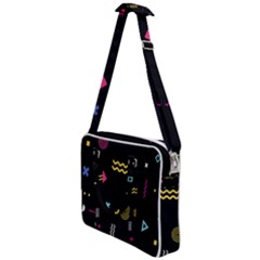 Illustration Geometric Art Colorful Shapes Cross Body Office Bag