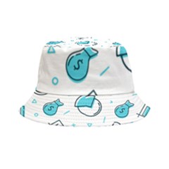 Pattern Business Graphics Seamless Inside Out Bucket Hat by Wegoenart