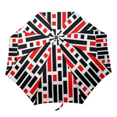 Illustration Background Geometric Pattern Folding Umbrellas by Wegoenart