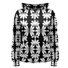 Illustration Floral Pattern Floral Background Women s Pullover Hoodie by Wegoenart