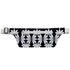 Illustration Floral Pattern Floral Background Active Waist Bag by Wegoenart