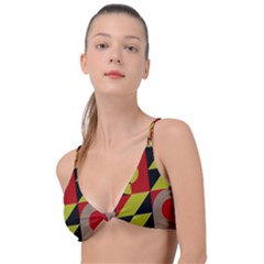 Illustration Background Pattern Texture Design Knot Up Bikini Top