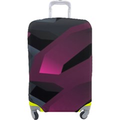 Illustration Hexagon Geometric Art Design Luggage Cover (large) by Wegoenart