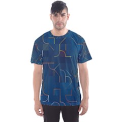 Illustration Abstract Art Artistic Celebration Men s Sport Mesh Tee